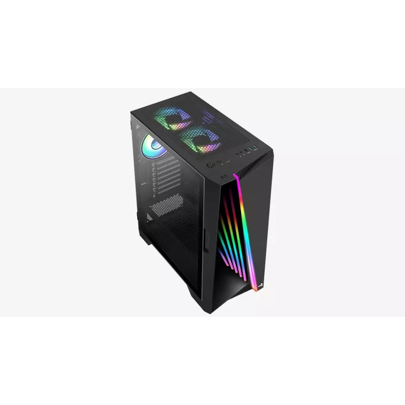 Aerocool Mirage Midi tornis melns
