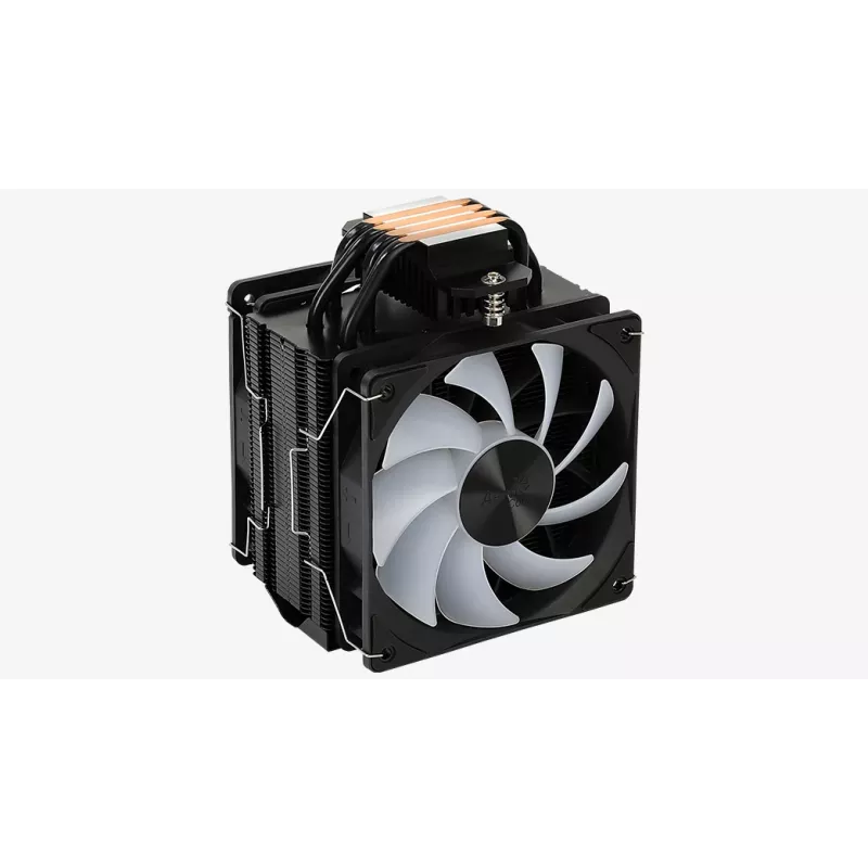 Aerocool Rime 4 Dual procesora dzesētājs 12 cm Melns 1 gab.