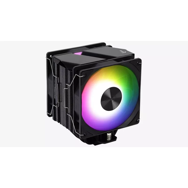 Aerocool Rime 4 Dual procesora dzesētājs 12 cm Melns 1 gab.