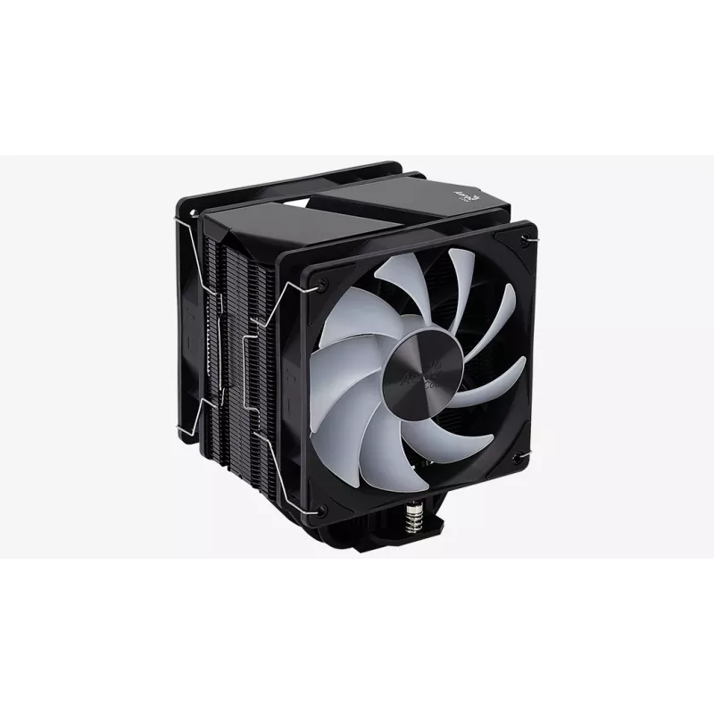 Aerocool Rime 4 Dual procesora dzesētājs 12 cm Melns 1 gab.