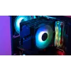Aerocool Rime 4 Dual procesora dzesētājs 12 cm Melns 1 gab.