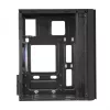 Mars Gaming MC300 Micro ATX rūdīta stikla PC korpuss 3xFRGB ventilators melns
