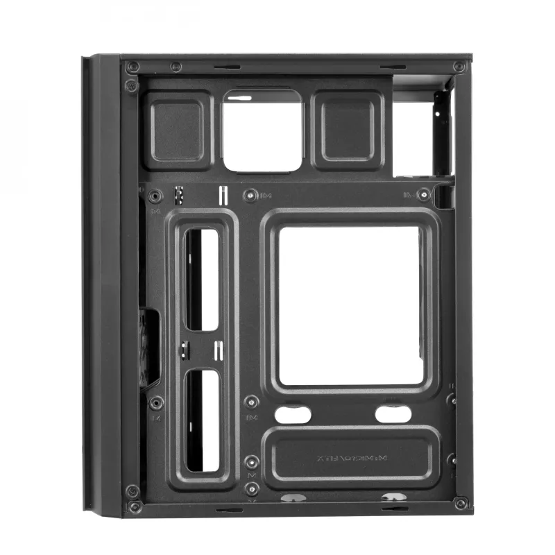 Mars Gaming MC300 Micro ATX rūdīta stikla PC korpuss 3xFRGB ventilators melns