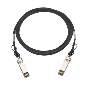 QNAP CAB-DAC15M-Q28B4 InfiniBand/optiskās šķiedras kabelis 1.5 m QSFP28 Melna