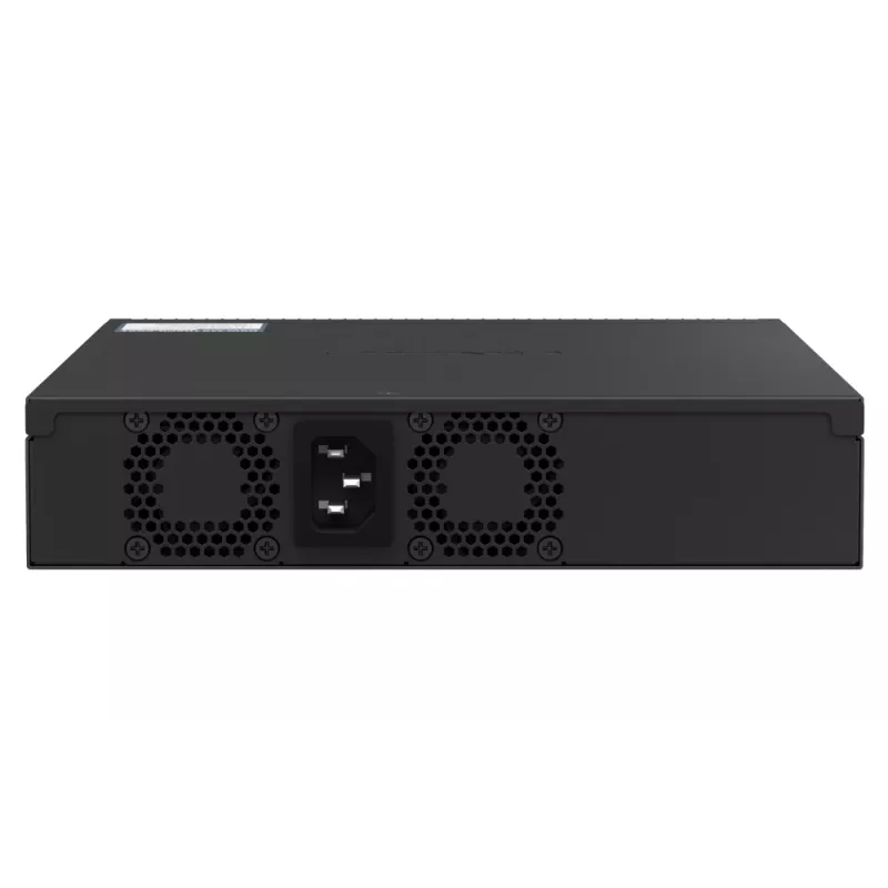 QNAP QSW-M2106PR-2S2T tīkla komutators, pārvaldāms L2 10G Ethernet (100/1000/10000) Power over Ethernet (PoE) 1U melns