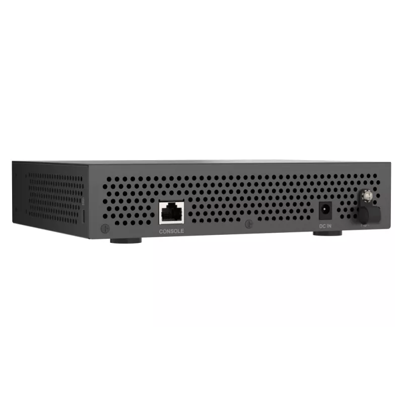 QNAP QSW-L3205-1C4T 4 pārvaldīts 10G Ethernet (100/1000/10000) galda slēdzis melns