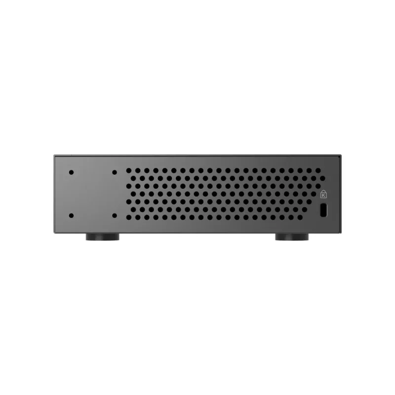 QNAP QSW-L3205-1C4T 4 pārvaldīts 10G Ethernet (100/1000/10000) galda slēdzis melns