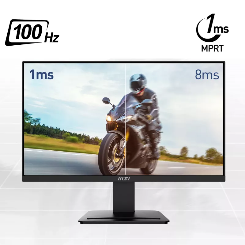 MSI Pro MP2412 datora monitors 60,5 cm (23,8 collas) 1920 x 1080 pikseļi Full HD LCD melns