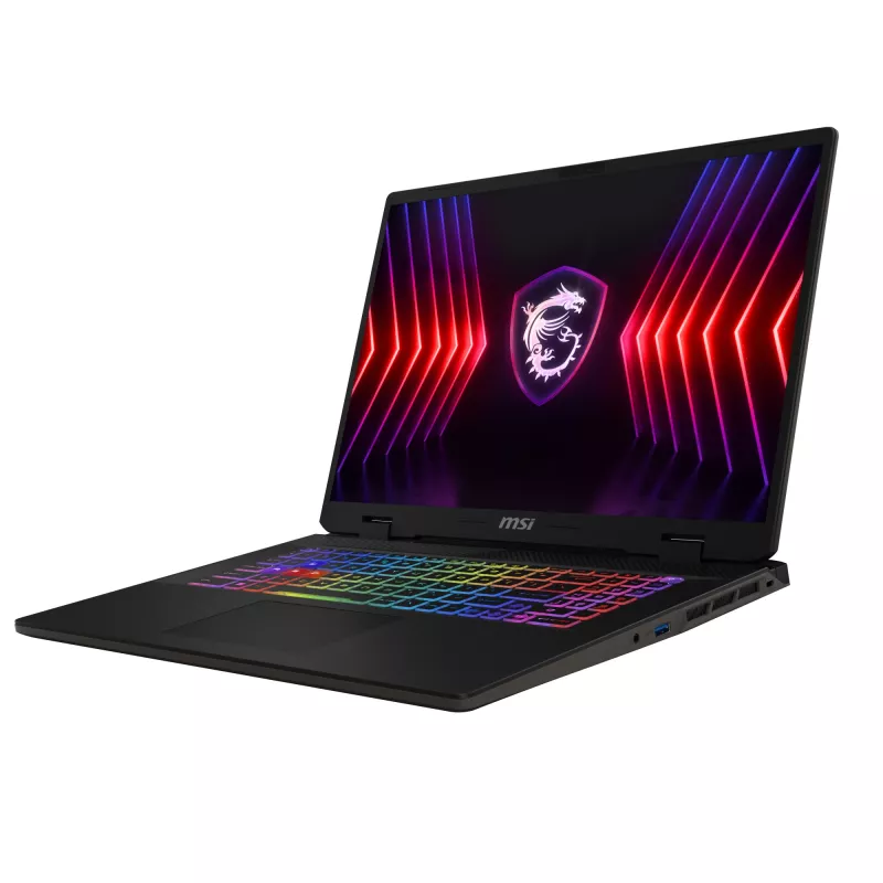 MSI Sword 17 HX B14VFKG-011BE Intel® Core™ i7 i7-14700HX klēpjdators 43,2 cm (17 collas) Full HD+ 16 GB DDR5-SDRAM 1 TB SSD NVIDIA GeForce RTX 4060 Wi-Fi 6E (802.11ax) Windows 11 Home pelēks