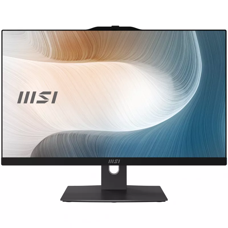 MSI Modern AM242TP 1M-1227EU Intel Core 5 120U 60.5 cm (23.8 inch) 1920 x 1080 pikseļi skārienekrāns Viss-vienā dators 8 GB DDR5-SDRAM 512 GB SSD Windows 11 Pro Wi-Fi 6E (802.11ax) Melns