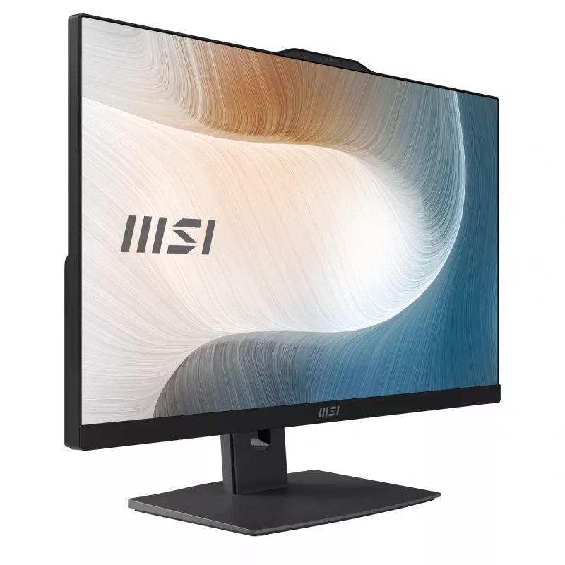 MSI Modern AM242TP 1M-1230EU Intel Core 3 100U 60.5 cm (23.8 inch) 1920 x 1080 pikseļi Skārienekrāns Viss-vienā dators 8 GB DDR5-SDRAM 256 GB SSD Windows 11 Pro Wi-Fi 6E (802.11ax) Melns