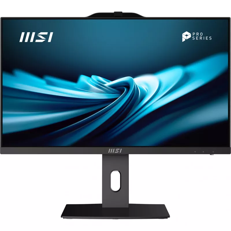 Viss vienā dators MSI PRO AP241P 14M — Intel Core i7-14700 2.1GHz, 23.8 collu ekrāns, 16GB DDR5 5600MHz, 1TB SSD, Intel UHD, Windows 11 Pro, melns