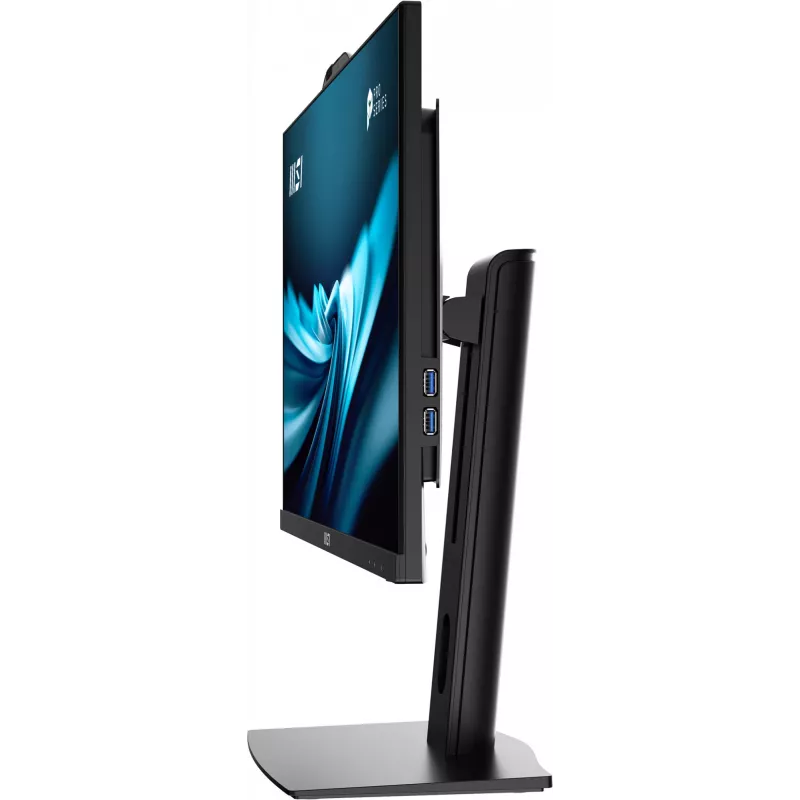 Viss vienā dators MSI PRO AP241P 14M — Intel Core i7-14700 2.1GHz, 23.8 collu ekrāns, 16GB DDR5 5600MHz, 1TB SSD, Intel UHD, Windows 11 Pro, melns