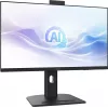 MSI Modern AM273QP AI 1UM-061EU Intel Core Ultra 5 125H 68.6 cm (27 inch) 2560 x 1440 pikseļi All-in-One PC 16 GB DDR5-SDRAM 1 TB SSD Windows 11 Home Wi-Fi 6E (802.11ax) Melns