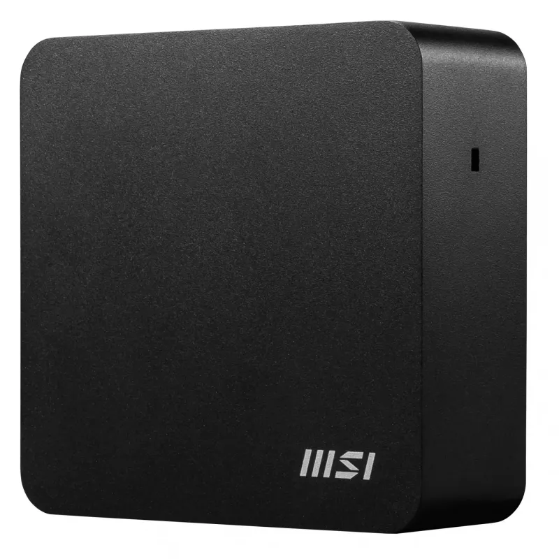 MSI Cubi NUC 13MQG-065BEU 0,84L izmēra dators, melns, i7-1365U, Intel SoC