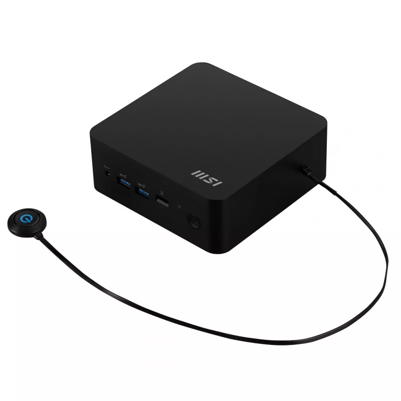 MSI Cubi NUC 13MQG-065BEU 0,84L izmēra dators, melns, i7-1365U, Intel SoC