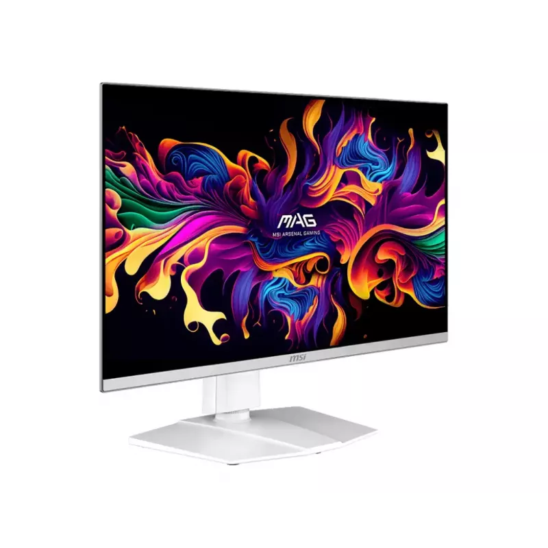 MSI MAG 272QPW QD-OLED X28 datora monitors 67,3 cm (26,5 collas) 2560 x 1440 pikseļi Wide Quad HD Balts