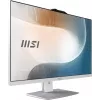 MSI Modern AM242P 1M-1872AT All-in-One PC/darbstacija Intel Core 5 120U 60.5 cm (23.8 collas) 1920 x 1080 pikseļi 16 GB DDR5-SDRAM 512 GB SSD Windows 11 Home Wi-Fi 6E (802.11ax) Balta