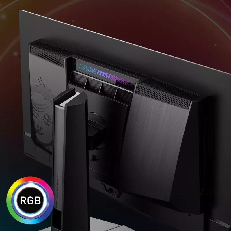 MSI MPG 271QRXDE QD-OLED datora monitors 67,3 cm (26,5 collas) 2560 x 1440 pikseļi Wide Quad HD Melns