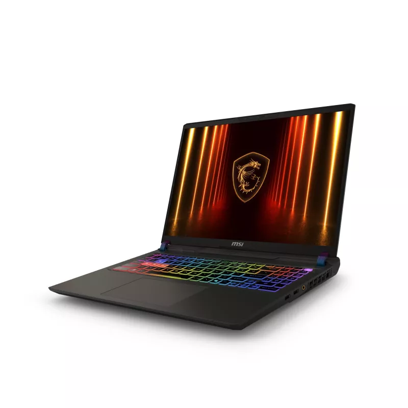 MSI Vector A16 HX A8WHG-021NL AMD Ryzen™ 9 8940HX klēpjdators 40,6 cm (16 collu) Quad HD+ 32 GB DDR5-SDRAM 1 TB SSD NVIDIA GeForce RTX 5070 Ti Wi-Fi 6E (802.11ax) Windows 11 Home pelēks