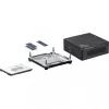 MSI Cubi 5 1M-496EU Intel Core 5 120U 16 GB DDR5-SDRAM 512 GB SSD Windows 11 Pro Mini PC Melns