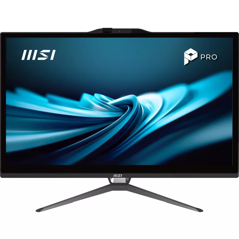 MSI Pro AP222T 14MA-613EU Intel® Core™ i3 i3-14100 54.6 cm (21.5 collas) 1920 x 1080 pikseļi skārienjūtīgs viss-vienā dators 8 GB DDR4-SDRAM 512 GB SSD Windows 11 Home Wi-Fi 5 (802.11ac) melns