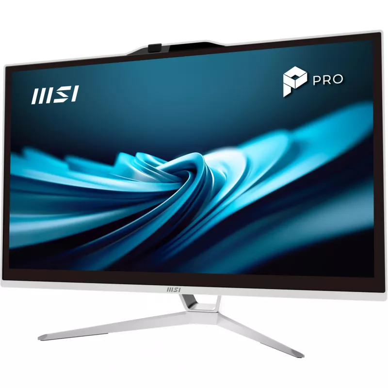 Universāls dators MSI Pro AP222T 14M-623EU — 21,5 collu Full HD IPS skārienjūtīgs, Intel Pentium G7400, 8 GB RAM, 128 GB SSD, Windows 11 Pro, balts