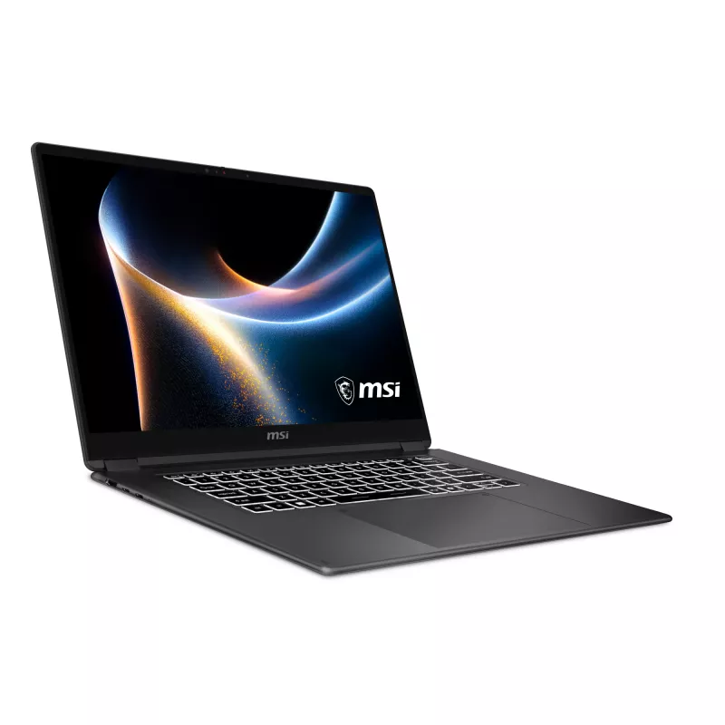 Portatīvais dators MSI Prestige 16 AI+ C3MG-071 — 16 collu 2.8K OLED 120Hz, Intel Core Ultra 7 355, 32GB DDR5, 1TB SSD, Windows 11 Home