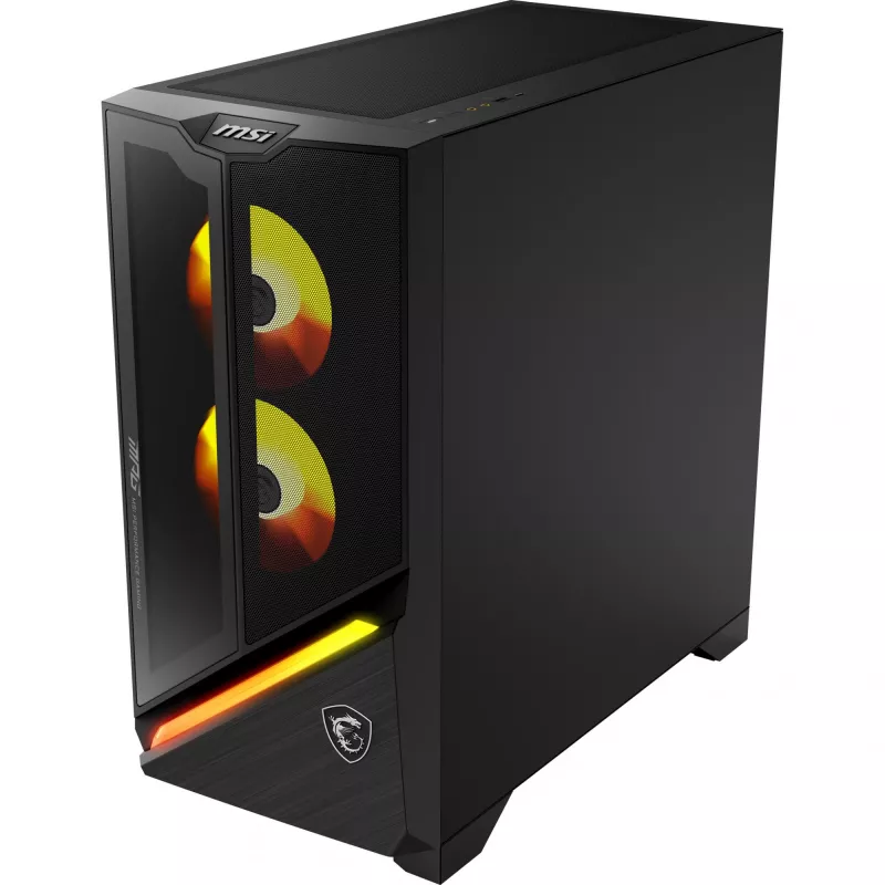 MSI MPG Infinite Z3 X3D 9NVRR7-848EU AMD Ryzen™ 7 9800X3D 32 GB DDR5-SDRAM 1 TB SSD NVIDIA GeForce RTX 5070 Ti Windows 11 Home galddators, melns