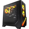 MSI MPG Infinite Z3 X3D 9NVRR7-848EU AMD Ryzen™ 7 9800X3D 32 GB DDR5-SDRAM 1 TB SSD NVIDIA GeForce RTX 5070 Ti Windows 11 Home galddators, melns