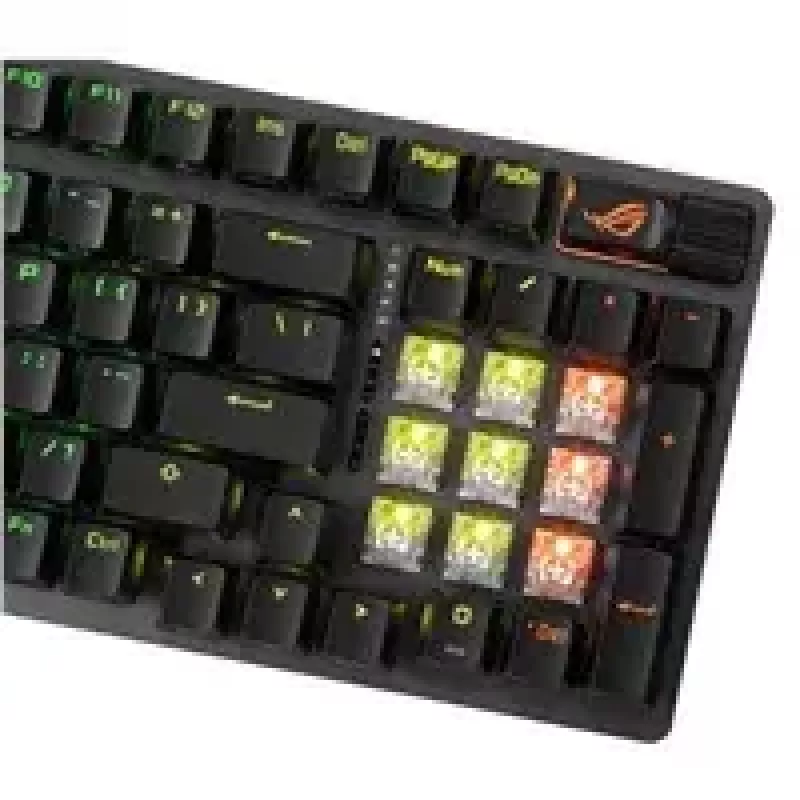 ASUS ROG Strix Scope II 96 Wireless tastatūra Spēļu USB + RF Wireless + Bluetooth QWERTY US angļu Melns