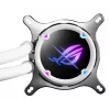 ASUS ROG Strix LC II 360 ARGB balta Edition procesora universāls šķidruma dzesētājs 12 cm