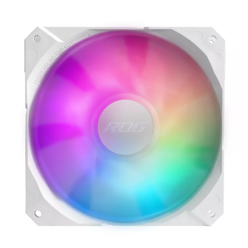 ASUS ROG Strix LC II 360 ARGB balta Edition procesora universāls šķidruma dzesētājs 12 cm