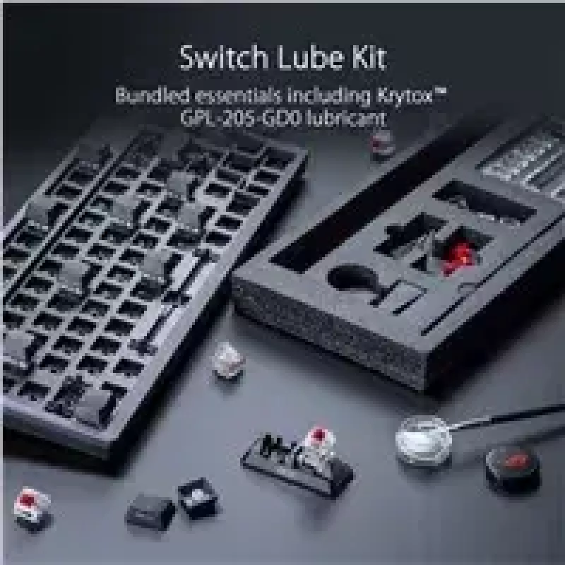 ASUS ROG Azoth klaviatūra Spēlēm USB + RF bezvadu + Bluetooth Balta
