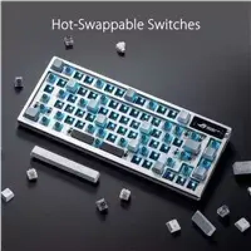 ASUS ROG Azoth klaviatūra Spēlēm USB + RF bezvadu + Bluetooth Balta