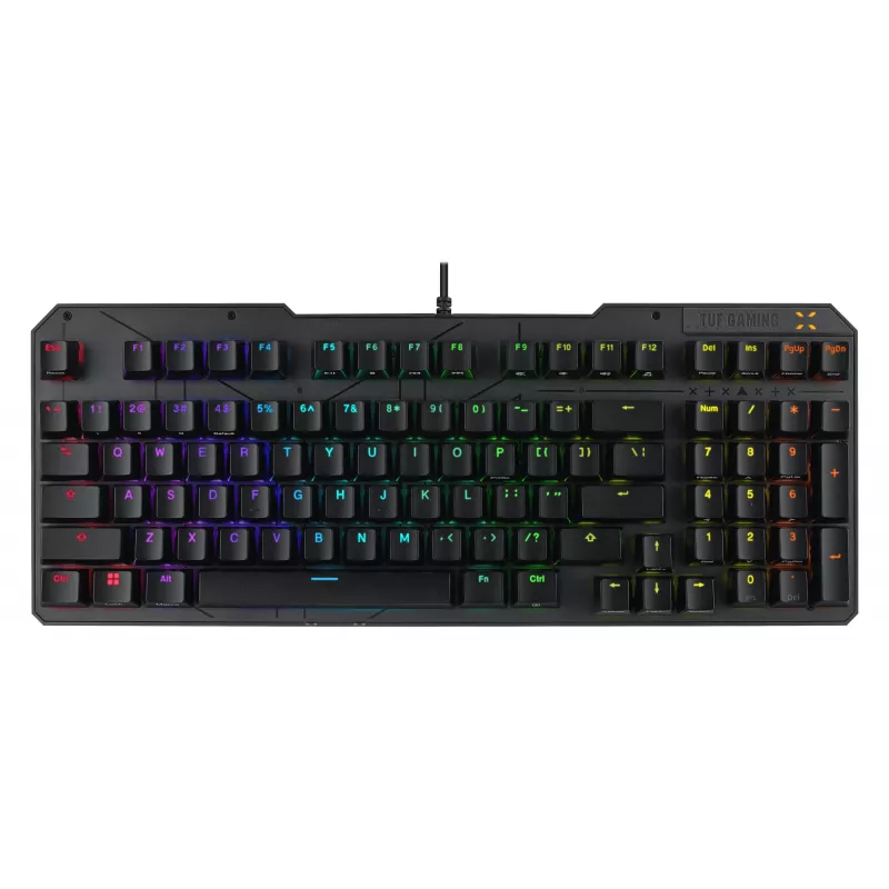 ASUS TUF Gaming K3 Gen II klaviatūra USB QWERTY melna
