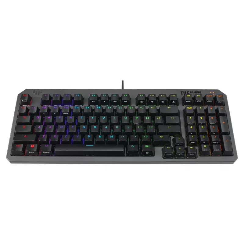 ASUS TUF Gaming K3 Gen II klaviatūra USB QWERTY melna