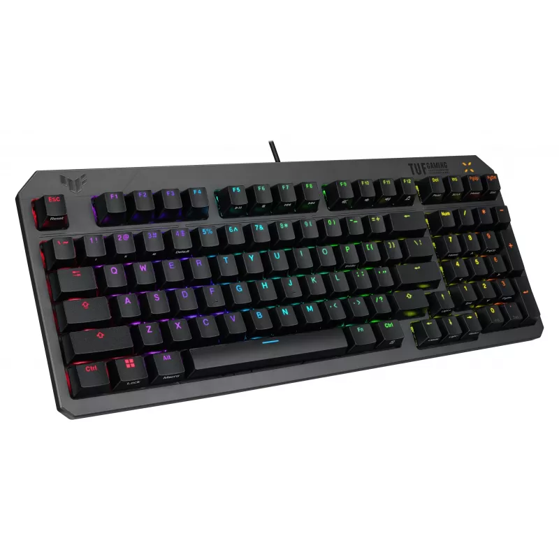 ASUS TUF Gaming K3 Gen II klaviatūra USB QWERTY melna