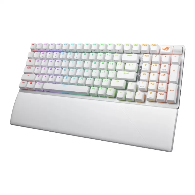 ASUS ROG Strix Scope II 96 Wireless klaviatūra Spēlēm USB + RF Wireless + Bluetooth Balts