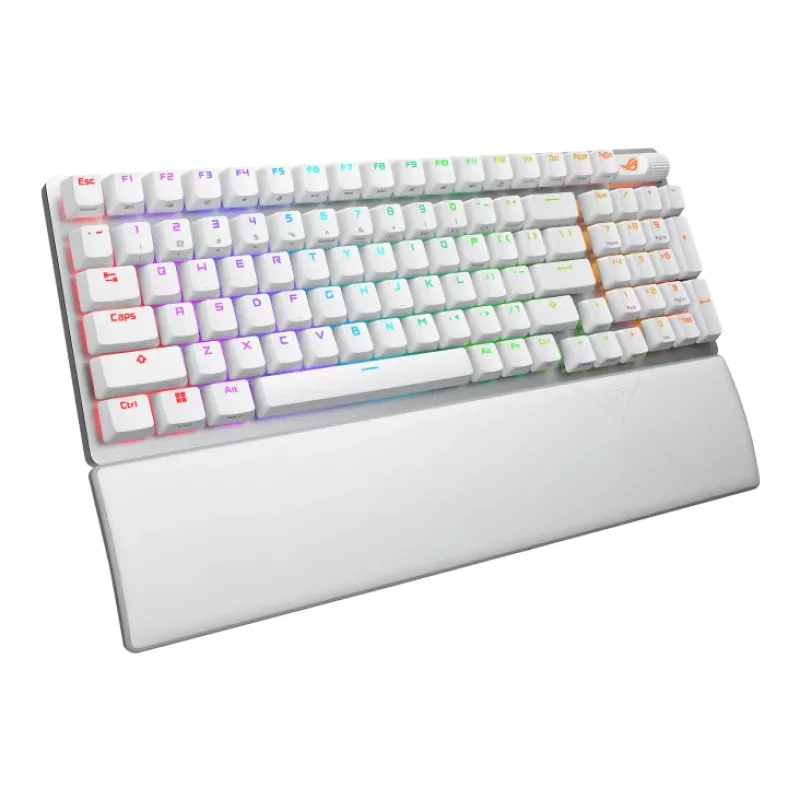 ASUS ROG Strix Scope II 96 Wireless klaviatūra Spēlēm USB + RF Wireless + Bluetooth Balts