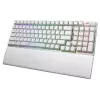 ASUS X901 SCOPE II 96 WL/WHT/NXSW/US/PBT tastatūra Spēļu USB + RF bezvadu + Bluetooth Balts