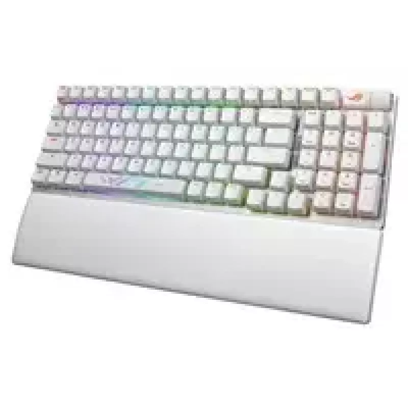 ASUS X901 SCOPE II 96 WL/WHT/NXSW/US/PBT tastatūra Spēļu USB + RF bezvadu + Bluetooth Balts