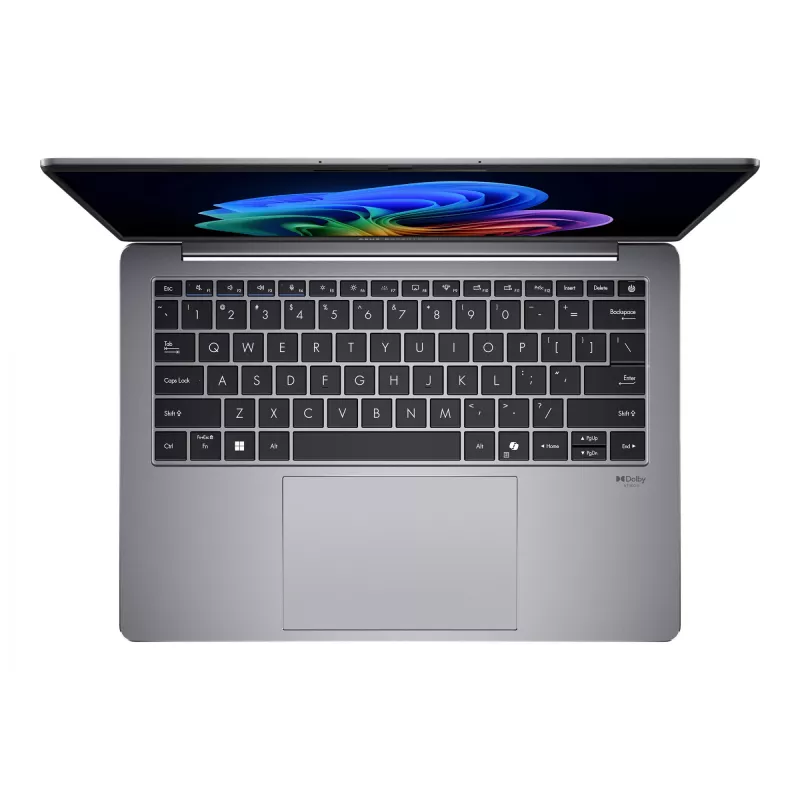 ASUS ExpertBook P5 P5405CSA-NZ0195X Intel Core Ultra 7 258V klēpjdators 35,6 cm (14 collas) WQXGA 32 GB LPDDR5x-SDRAM 1 TB SSD Wi-Fi 6E (802.11ax) Windows 11 Pro US International Pelēks