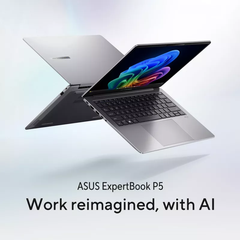 ASUS ExpertBook P5 P5405CSA-NZ0195X Intel Core Ultra 7 258V klēpjdators 35,6 cm (14 collas) WQXGA 32 GB LPDDR5x-SDRAM 1 TB SSD Wi-Fi 6E (802.11ax) Windows 11 Pro US International Pelēks