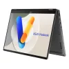 ASUS Vivobook 14 Flip TP3407SA-QL023W Copilot+ PC Intel Core Ultra 7 258V Hybrid (2-in-1) 35,6 cm (14 collu) skārienjutīgs WUXGA 32 GB LPDDR5x-SDRAM 1 TB SSD Wi-Fi 7 (802.11be) Windows 11 Home vācu pelēks