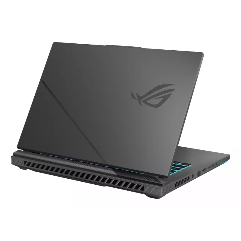 ASUS ROG Strix G16 G614PR-RV004W AMD Ryzen™ 9 8940HX klēpjdators 40,6 cm (16 collas) WUXGA 16 GB DDR5-SDRAM 1 TB SSD NVIDIA GeForce RTX 5070 Ti Wi-Fi 6E (802.11ax) Windows 11 Home pelēks