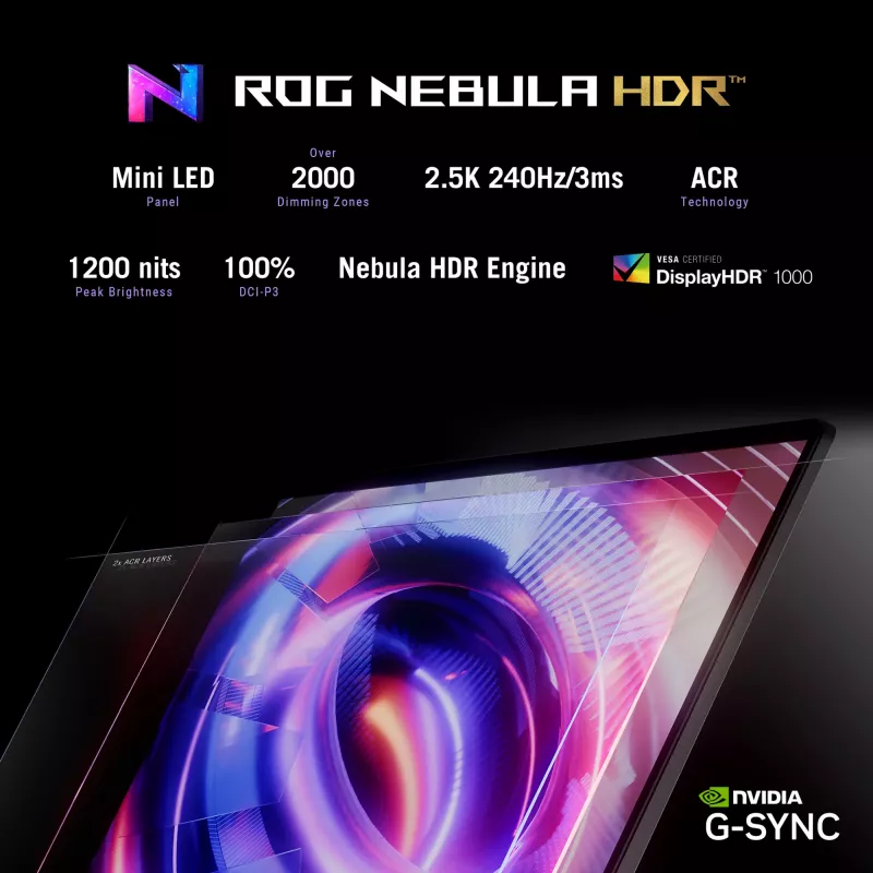 ASUS ROG Strix SCAR 18 G835LW-SA038W Intel Core Ultra 9 275HX portatīvais dators 45.7 cm (18 inch) WQXGA 64 GB DDR5-SDRAM 2 TB SSD NVIDIA GeForce RTX 5080 Wi-Fi 7 (802.11be) Windows 11 Home melns