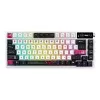Mehāniskā bezvadu tastatūra ASUS ROG Azoth X — US izkārtojums, Bluetooth un RF 2,4 GHz, balta