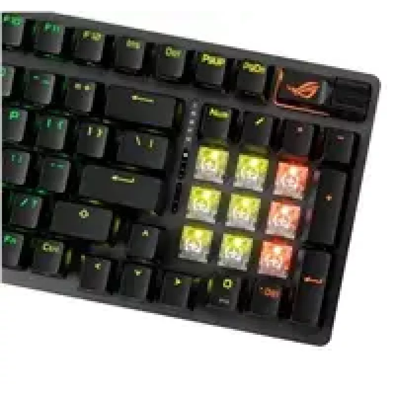 ASUS XA14 ROG STRIX SCOPE II X/NXSWV2/US/PBT tastatūra Spēļu USB Melna