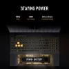 ASUS TUF Gaming F16 FX608JPR-QT014W Intel® Core™ i7 i7-14650HX klēpjdators 40.6 cm (16 collas) WQXGA 32 GB DDR5-SDRAM 1 TB SSD NVIDIA GeForce RTX 5070 Wi-Fi 6E (802.11ax) Windows 11 Home holandiešu Melns, Pelēks